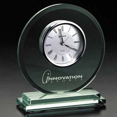Executive crystal clock