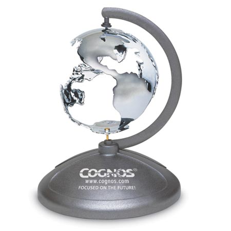 Executive globe clock