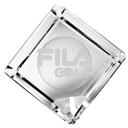 Golf Ball Crystal Paperweight