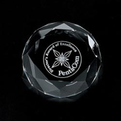 Faceted Paperweight