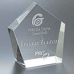 Crystal Pentagon Award
