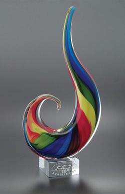 Large Art Glass Award