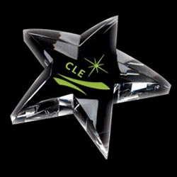 Radiant Star Paperweight
