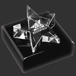 Rising Star Paperweight